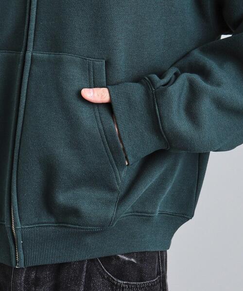 tk.TAKEO KIKUCHI（ティーケータケオキクチ）の「ボリュームスリーブジップパーカ（パーカー・メンズ・グレー系4/ブラック/モスグリーン・02/03）」の21枚目の写真