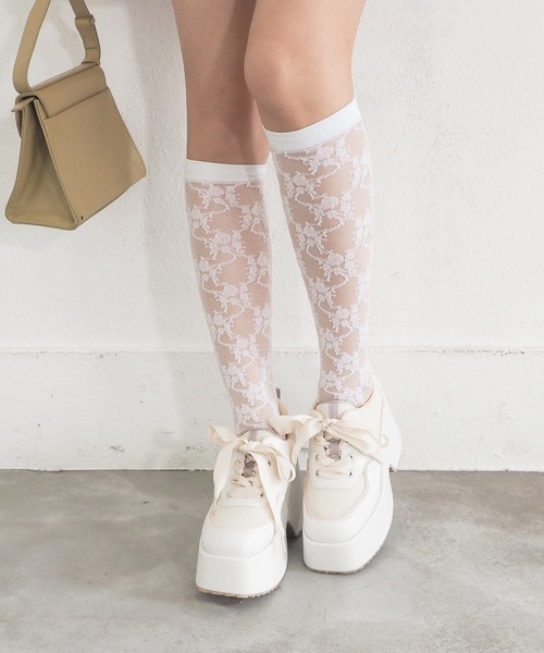 byあしながおじさん（バイアシナガオジサン）の「防滑｜厚底レースアップマニッシュ　8990039（その他シューズ・レディース・アイボリー/ブラック・LL/L/M/S）」の22枚目の写真