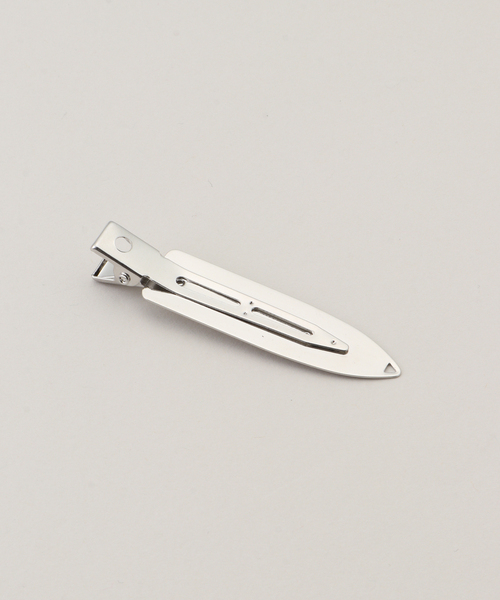 IENA（イエナ）の「HEYEP/ヘイップ Flat Hair Clips-2 Piece Set ヘアクリップ HP08824（バレッタ/ヘアクリップ・レディース・シルバー・FREE）」の3枚目の写真