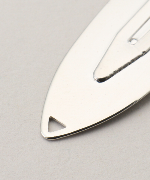 IENA（イエナ）の「HEYEP/ヘイップ Flat Hair Clips-2 Piece Set ヘアクリップ HP08824（バレッタ/ヘアクリップ・レディース・シルバー・FREE）」の7枚目の写真