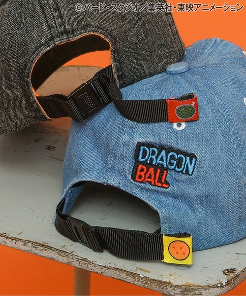 1*3様 【新品】ドラゴンボール　コラボ　刺繍　デニムキャップ　ブラック　大人 F.O.Online Store｜ドラゴンボールコラボ 刺繍デニムキャップ