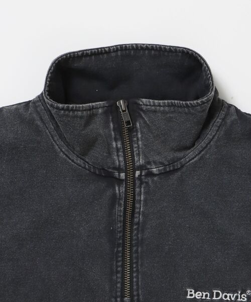BEN DAVIS(ベンデイビス)の「【BEN DAVIS(ベンデイビス)】VNTG 1/4 TOP / ハーフジップ 半袖 加工 ワンポイント 刺繍 シンプル(Tシャツ/カットソー・メンズ・ピンク系その他2/カーキ/ブラック・X-LARGE/LARGE/MEDIUM)」の12枚目の写真