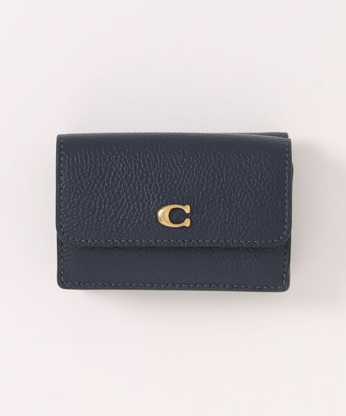 ミニ トライフォールド ウォレット（財布）｜COACH（コーチ）の