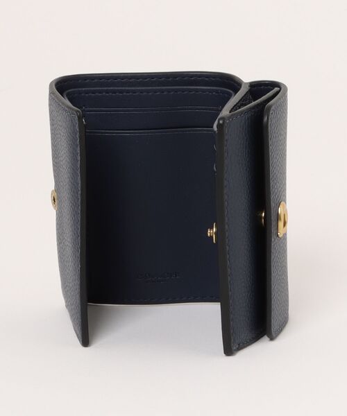 【COACH】ミニ トライフォールド ウォレット ミニ トライフォールド ウォレット・シグネチャー キャンバス | COACH