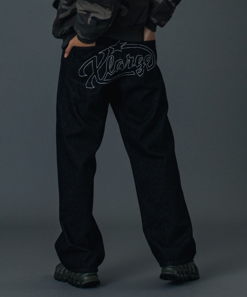 STAR LOGO DENIM PANTS（デニムパンツ）｜XLARGE（エクストララージ
