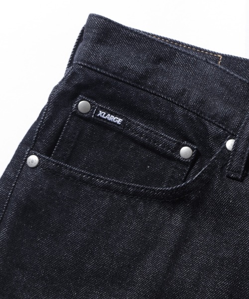 XLARGE（エクストララージ）の「STAR LOGO DENIM PANTS（デニムパンツ・メンズ・インディゴブルー/ブラック・30inch/32inch/34inch/36inch）」の13枚目の写真