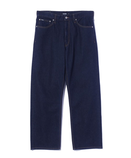 XLARGE（エクストララージ）の「STAR LOGO DENIM PANTS（デニムパンツ・メンズ・インディゴブルー/ブラック・30inch/32inch/34inch/36inch）」の10枚目の写真