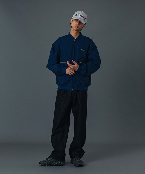 XLARGE（エクストララージ）の「STAR LOGO DENIM PANTS（デニムパンツ・メンズ・インディゴブルー/ブラック・30inch/32inch/34inch/36inch）」の5枚目の写真