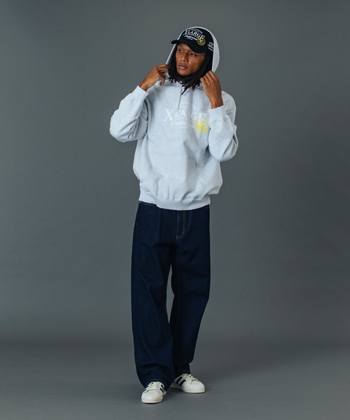 XLARGE（エクストララージ）の「STAR LOGO DENIM PANTS（デニムパンツ・メンズ・インディゴブルー/ブラック・30inch/32inch/34inch/36inch）」の9枚目の写真