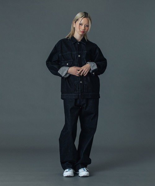 XLARGE(エクストララージ)の「STAR LOGO DENIM PANTS(デニムパンツ・メンズ・インディゴブルー/ブラック・30inch/32inch/34inch/36inch)」の19枚目の写真