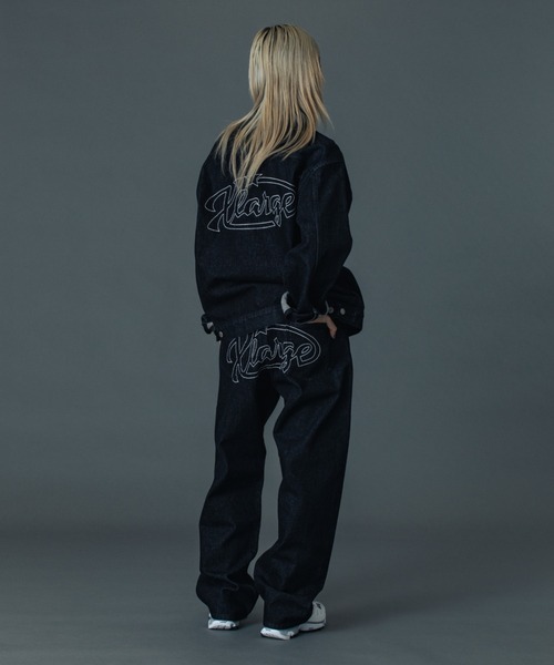 XLARGE（エクストララージ）の「STAR LOGO DENIM PANTS（デニムパンツ・メンズ・インディゴブルー/ブラック・30inch/32inch/34inch/36inch）」の19枚目の写真