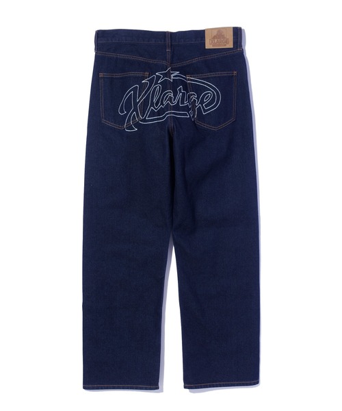 XLARGE(エクストララージ)の「STAR LOGO DENIM PANTS(デニムパンツ・メンズ・インディゴブルー/ブラック・30inch/32inch/34inch/36inch)」の20枚目の写真