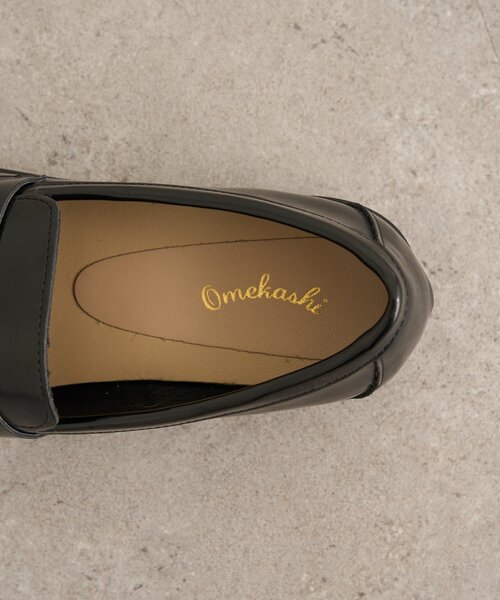 Omekashi（オメカシ）の「コインローファー（ローファー・レディース・ブラック・SMALL/MEDIUM/LARGE）」の9枚目の写真