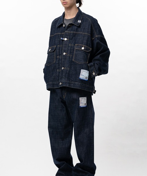 In・stru(men-tal).(インストルメンタル)の「One Washed Selvage Denim Jacket(ブルゾン・メンズ・インディゴブルー/ブラック・44/46/48)」の8枚目の写真