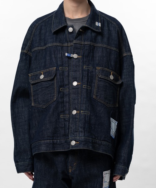 In・stru(men-tal).(インストルメンタル)の「One Washed Selvage Denim Jacket(ブルゾン・メンズ・インディゴブルー/ブラック・44/46/48)」の9枚目の写真