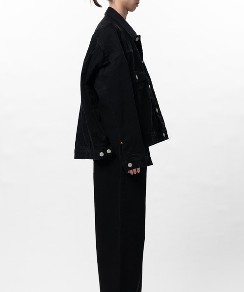 In・stru(men-tal).(インストルメンタル)の「One Washed Selvage Denim Jacket(ブルゾン・メンズ・インディゴブルー/ブラック・44/46/48)」の16枚目の写真