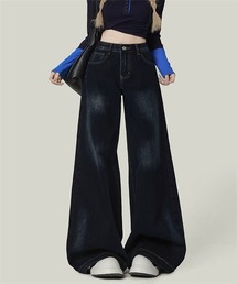 Y2Kヴィンテージワイドルーズデニム