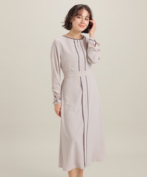 GLACIER lusso（グラシアルッソ）の「配色ワンピース（ワンピース）」