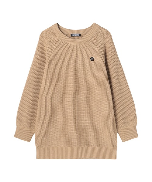 MARY QUANT(マリークワント)の「畦編みイージーニット プルオーバー(ニット/セーター・レディース・キャメル/ネイビー/グレー/ブラック・M)」の19枚目の写真