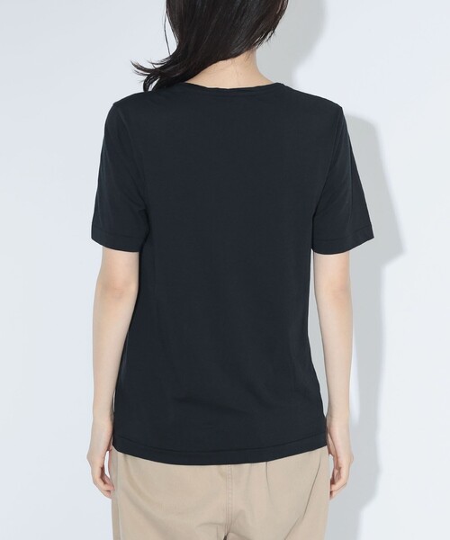 maturely(マチュアリー)の「【7/24再値下げ】レース タイ ショートスリーブ(Tシャツ/カットソー・レディース・ブラック/オフホワイト・1/0)」の12枚目の写真