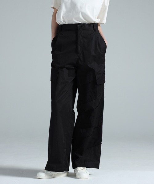 Y-3 WIDE PANTS（カーゴパンツ）｜Y-3（ワイスリー）のファッション