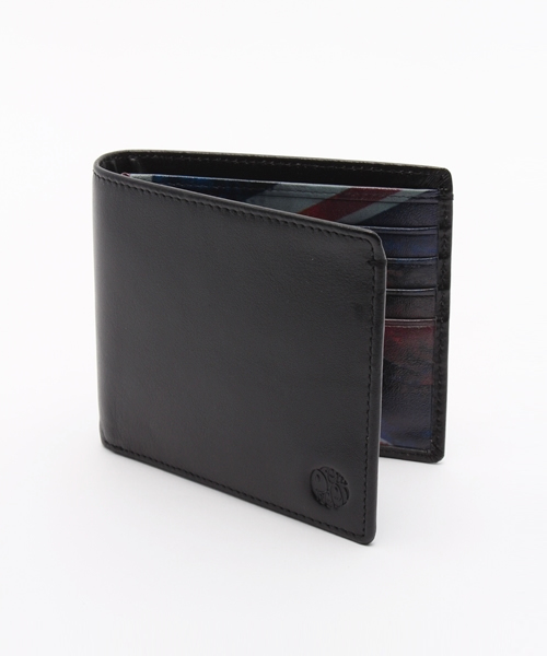 新品 プリティーグリーン PrettyGreen レザー二つ折り財布 Pretty