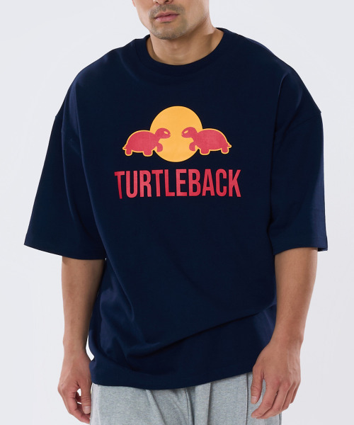 TURTLEBACK（タートルバック）の「レッドブギー オーバーサイズ 半袖 (ネイビー)（Tシャツ/カットソー・メンズ・その他・XX-LARGE/MEDIUM/LARGE/X-LARGE）」の4枚目の写真