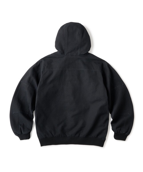FTC（エフティーシー）の「WASHED CANVAS HOODED JACKET（その他アウター・メンズ・ブルー/ブラック/その他・LARGE/MEDIUM/X-LARGE/SMALL）」の5枚目の写真