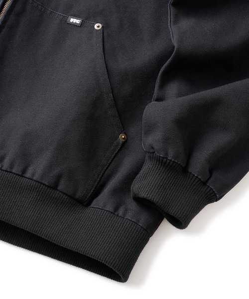 FTC（エフティーシー）の「WASHED CANVAS HOODED JACKET（その他アウター・メンズ・ブルー/ブラック/その他・LARGE/MEDIUM/X-LARGE/SMALL）」の8枚目の写真