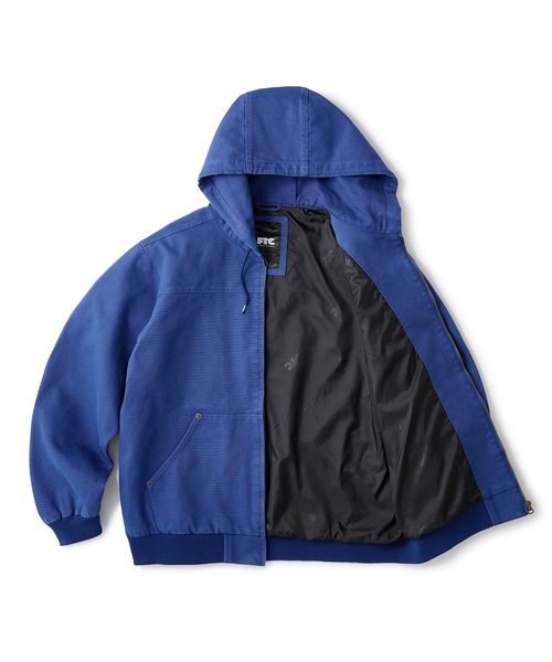 FTC（エフティーシー）の「WASHED CANVAS HOODED JACKET（その他アウター・メンズ・ブルー/ブラック/その他・LARGE/MEDIUM/X-LARGE/SMALL）」の9枚目の写真