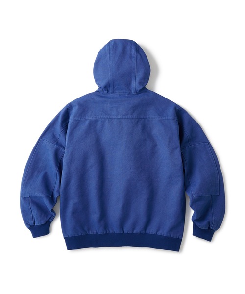 FTC（エフティーシー）の「WASHED CANVAS HOODED JACKET（その他アウター・メンズ・ブルー/ブラック/その他・LARGE/MEDIUM/X-LARGE/SMALL）」の10枚目の写真