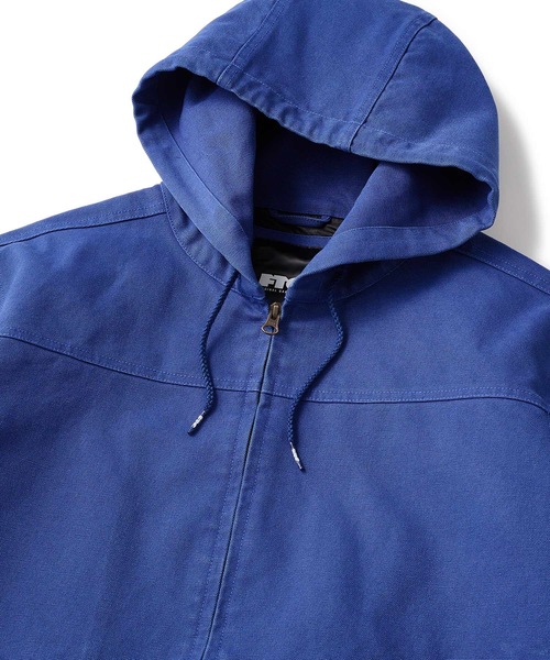 FTC（エフティーシー）の「WASHED CANVAS HOODED JACKET（その他アウター・メンズ・ブルー/ブラック/その他・LARGE/MEDIUM/X-LARGE/SMALL）」の11枚目の写真