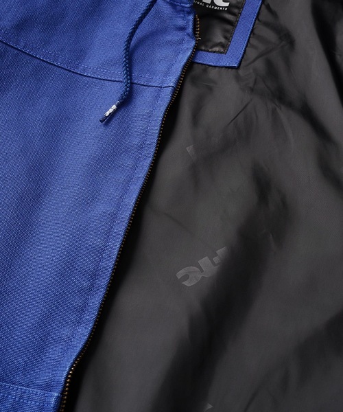 FTC（エフティーシー）の「WASHED CANVAS HOODED JACKET（その他アウター・メンズ・ブルー/ブラック/その他・LARGE/MEDIUM/X-LARGE/SMALL）」の12枚目の写真