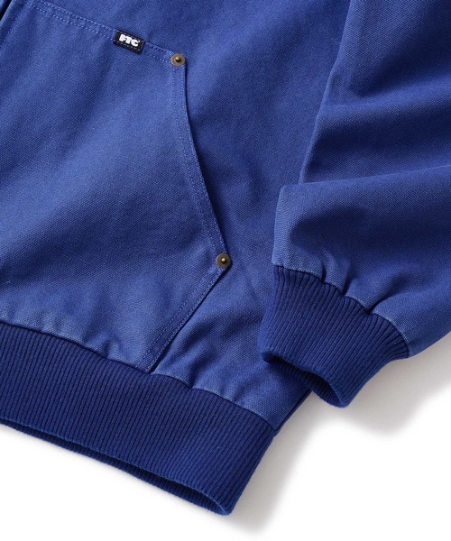 FTC（エフティーシー）の「WASHED CANVAS HOODED JACKET（その他アウター・メンズ・ブルー/ブラック/その他・LARGE/MEDIUM/X-LARGE/SMALL）」の13枚目の写真