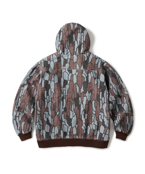 FTC（エフティーシー）の「WASHED CANVAS HOODED JACKET（その他アウター・メンズ・ブルー/ブラック/その他・LARGE/MEDIUM/X-LARGE/SMALL）」の15枚目の写真