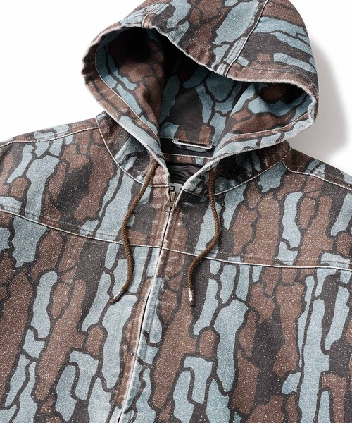 FTC（エフティーシー）の「WASHED CANVAS HOODED JACKET（その他アウター・メンズ・ブルー/ブラック/その他・LARGE/MEDIUM/X-LARGE/SMALL）」の16枚目の写真