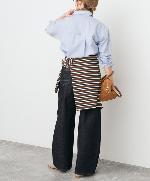 Spick & Span(スピックアンドスパン)の「ベーシックオックスシャツ(シャツ/ブラウス・レディース・サックスブルー/ホワイト/イエロー・FREE)」の17枚目の写真