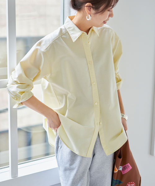 Spick & Span(スピックアンドスパン)の「ベーシックオックスシャツ(シャツ/ブラウス・レディース・サックスブルー/ホワイト/イエロー・FREE)」の18枚目の写真