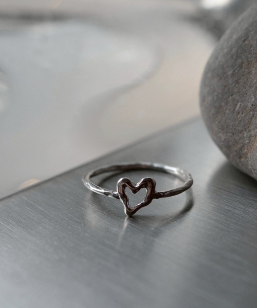 norme(ノーム)の「【SILVER925】ノーム オープン ハート ミニ リング / norme open heart mini ring(リング・レディース・シルバー・M/S/L)」の1枚目の写真