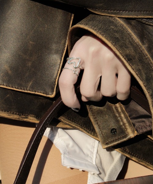 norme(ノーム)の「【SILVER925】ノーム オープン ハート ミニ リング / norme open heart mini ring(リング・レディース・シルバー・M/S/L)」の19枚目の写真