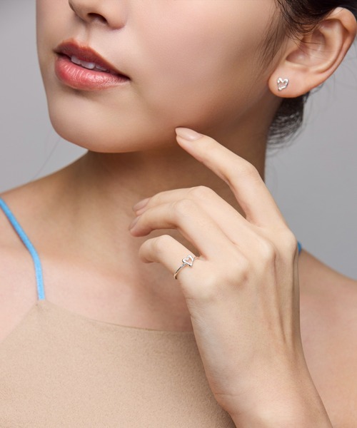 norme(ノーム)の「【SILVER925】ノーム オープン ハート ミニ リング / norme open heart mini ring(リング・レディース・シルバー・M/S/L)」の15枚目の写真