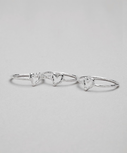 norme(ノーム)の「【SILVER925】ノーム オープン ハート ミニ リング / norme open heart mini ring(リング・レディース・シルバー・M/S/L)」の9枚目の写真