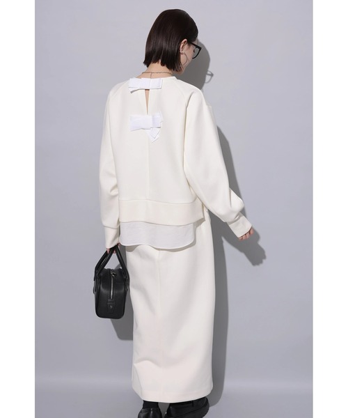 大人のリボンプルオーバー（Tシャツ/カットソー）｜Arpege story