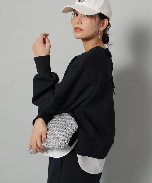 大人のリボンプルオーバー（Tシャツ/カットソー）｜Arpege story