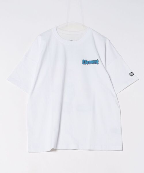 ELEMENT(エレメント)の「ELEMENT/エレメント 半袖 Tシャツ バックプリント BG021203(Tシャツ/カットソー・メンズ・ブラック/ホワイト/ブラック×ベージュ・XL/L/M)」の14枚目の写真