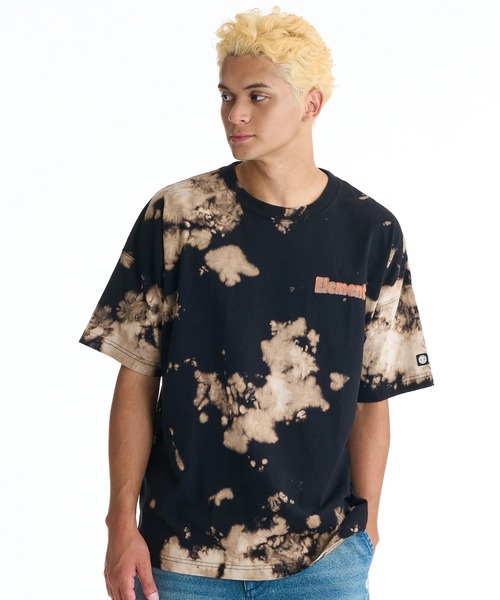 ELEMENT(エレメント)の「ELEMENT/エレメント 半袖 Tシャツ バックプリント BG021203(Tシャツ/カットソー・メンズ・ブラック/ホワイト/ブラック×ベージュ・XL/L/M)」の12枚目の写真