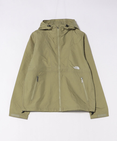 THE NORTH FACE(ザノースフェイス)の「Compact Jacket NPW72530(ナイロンジャケット・レディース・ブラック/ベージュ/カーキ・MEDIUM/X-LARGE/LARGE)」の3枚目の写真