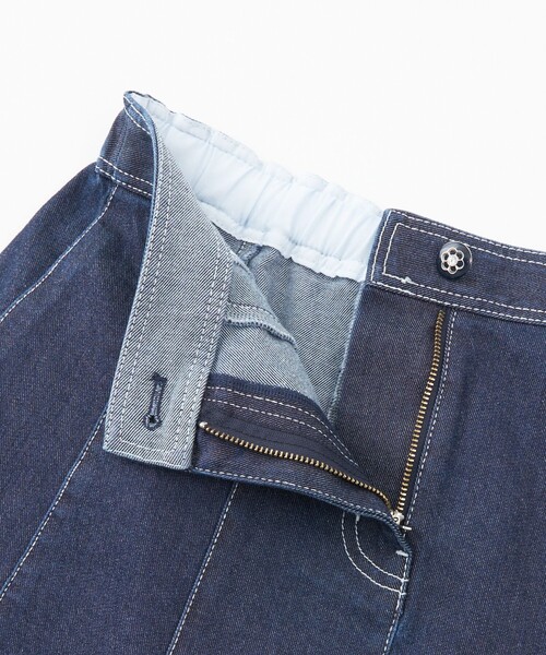 TO BE CHIC(トゥー ビー シック)の「エレガンスデニム パネルスカート(デニムスカート・レディース・ブルー系その他2/ネイビー・40)」の10枚目の写真