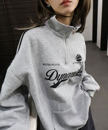 SpRay | 袖ラインロゴハーフZIP(スウェット)