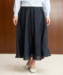 STRAWBERRY-FIELDS | ミュゲガーデン_アップリケシアーフレアースカート(スカート)